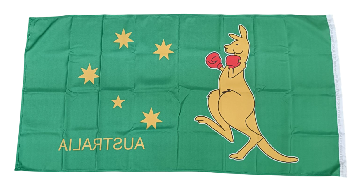 Boxing Kangaroo Flag