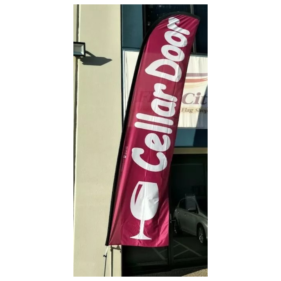 Cellar Door Feather Flag