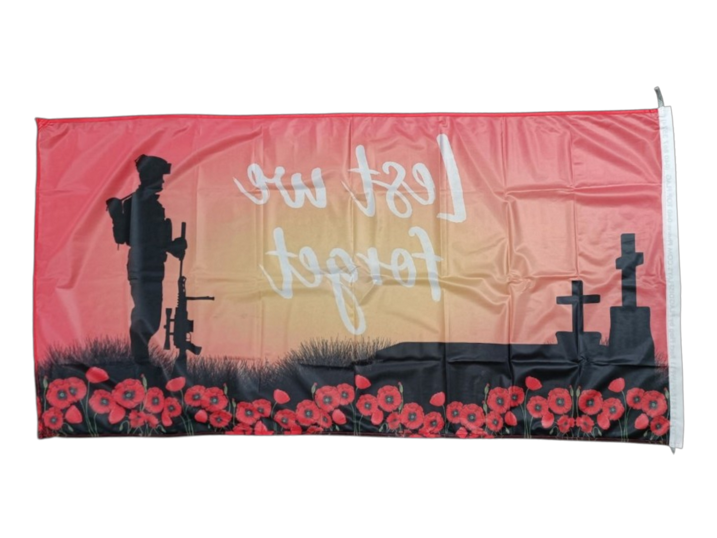 Lest We Forget Flag - Multiple Sizes Available