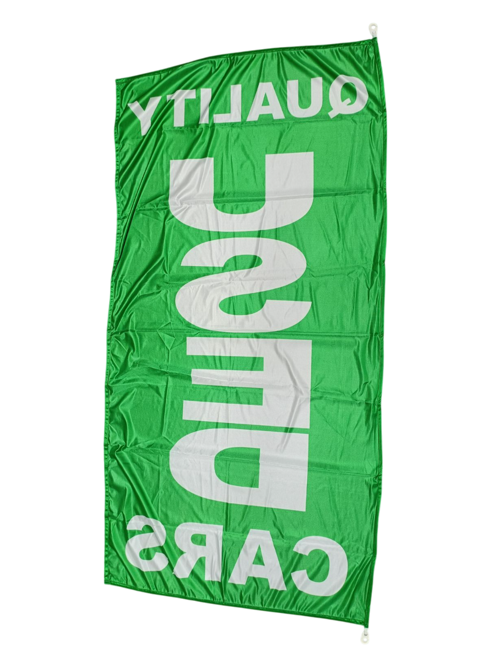 Quality Used Cars Banner Flag 90cm by 180cm - Green