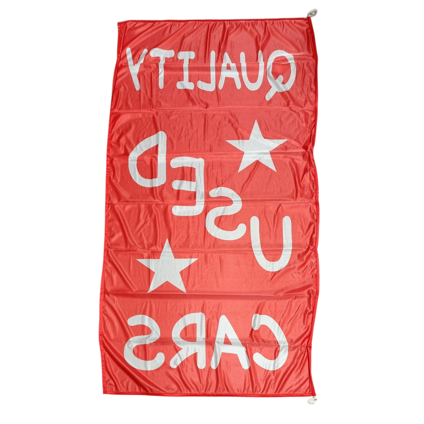 Quality Used Cars Flag, 90x180 cm - Available in Various Designs