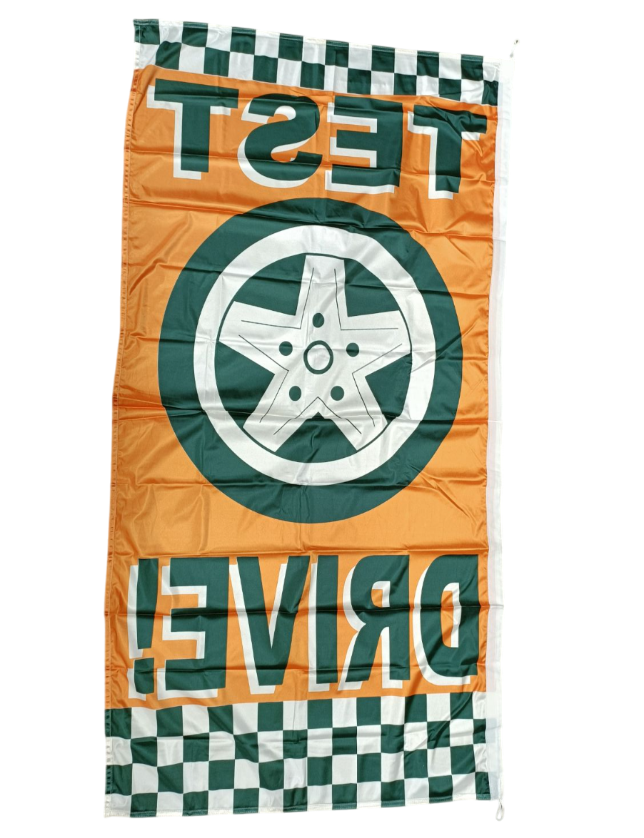 Test Drive Flag, 90cm by 180cm