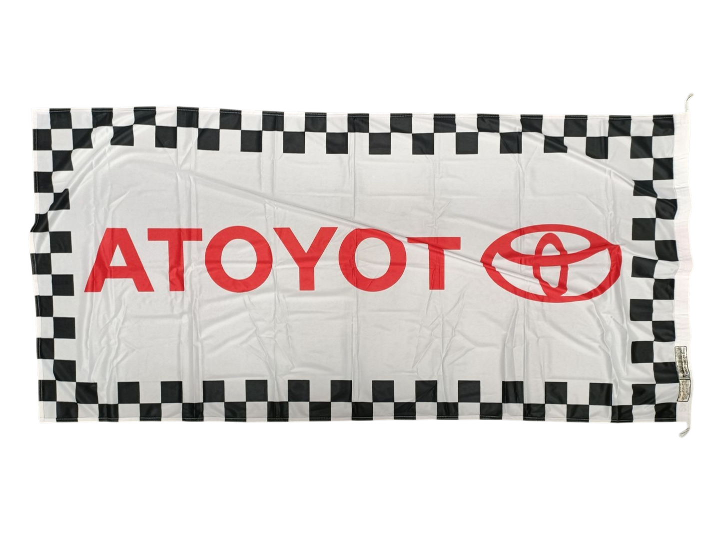 Toyota Racing Car Flag