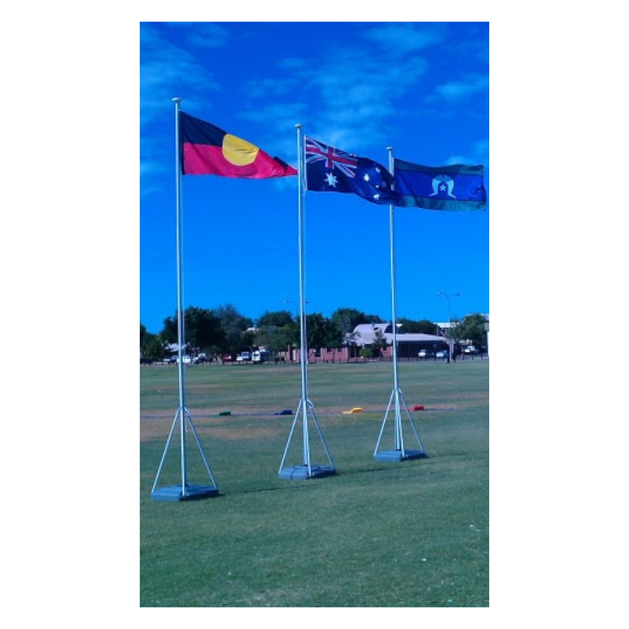 Heavy Duty Portable Aluminum Telescopic Flagpoles