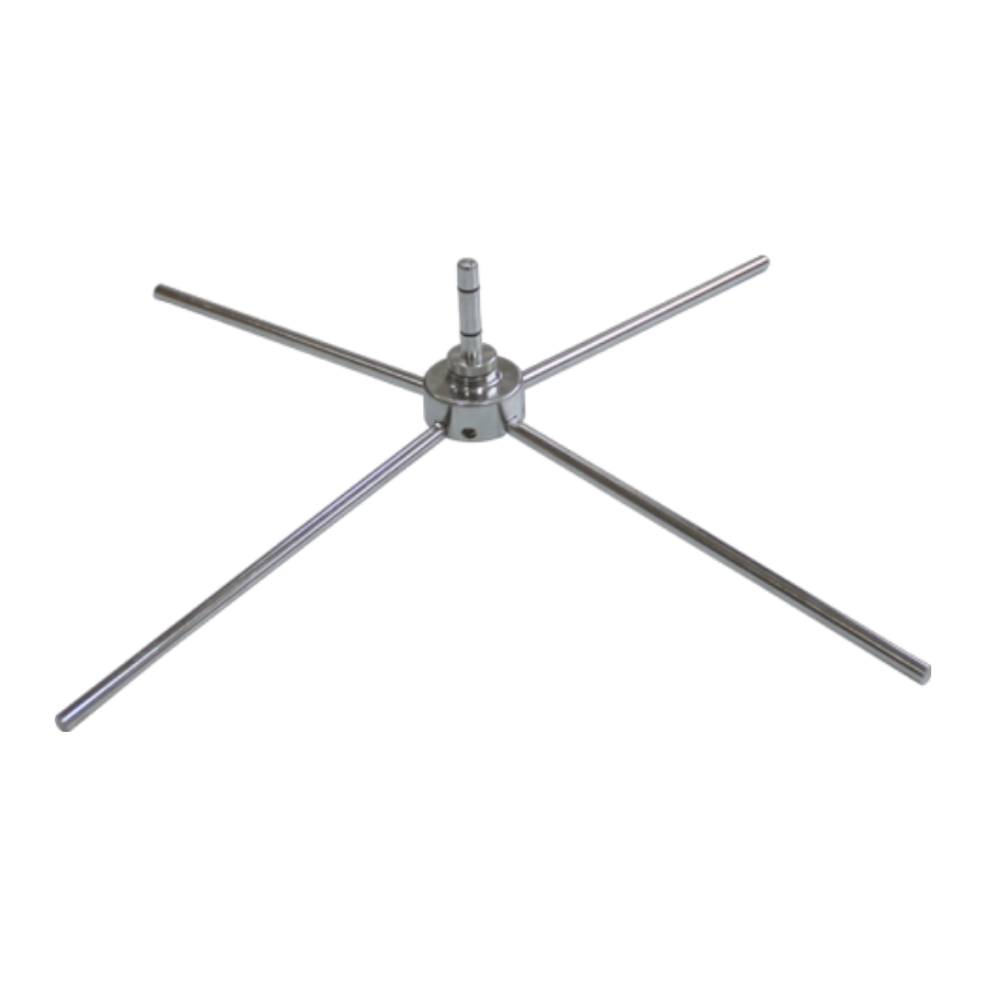 Heavy Duty Cross base with spindle