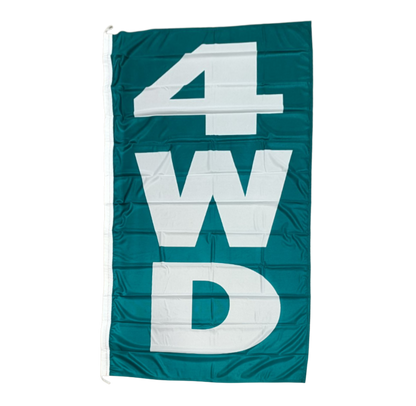 High Quality 4WD Flag, 90cm by 180cm