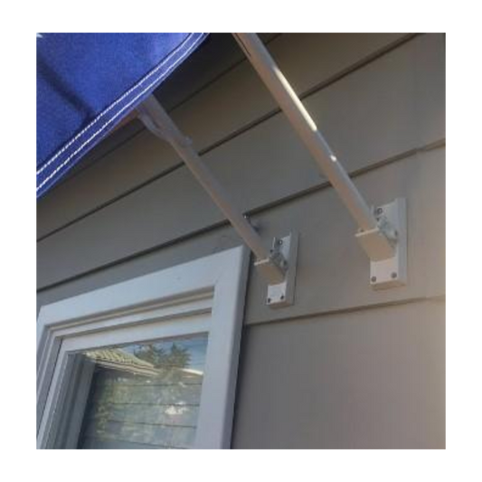 Angled Plastic Wall Mount Flag Pole