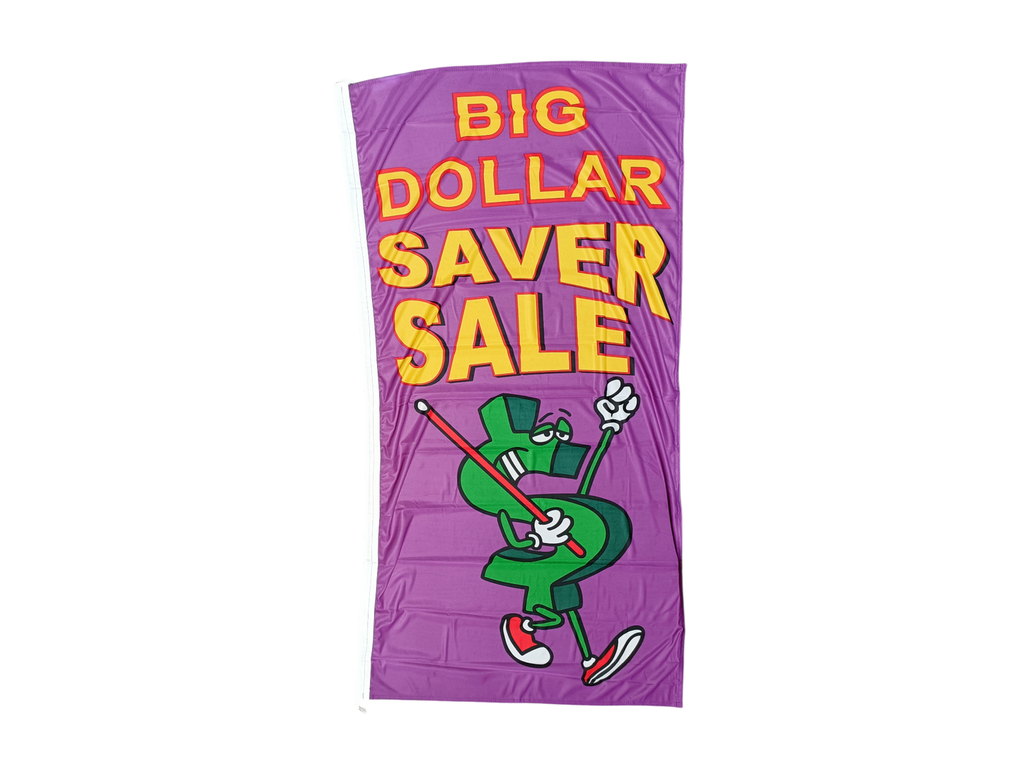 Big Dollar Saver Sale Flag  - Multiple Sizes Available