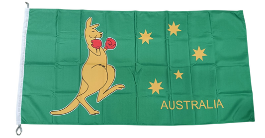 Boxing Kangaroo Flag