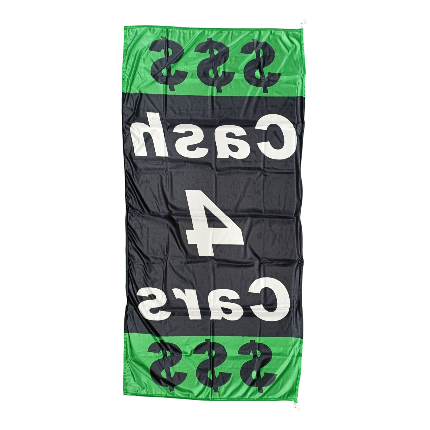 Cash 4 Cars Flag, 90x180 cm - Available in Multiple Colors/Designs