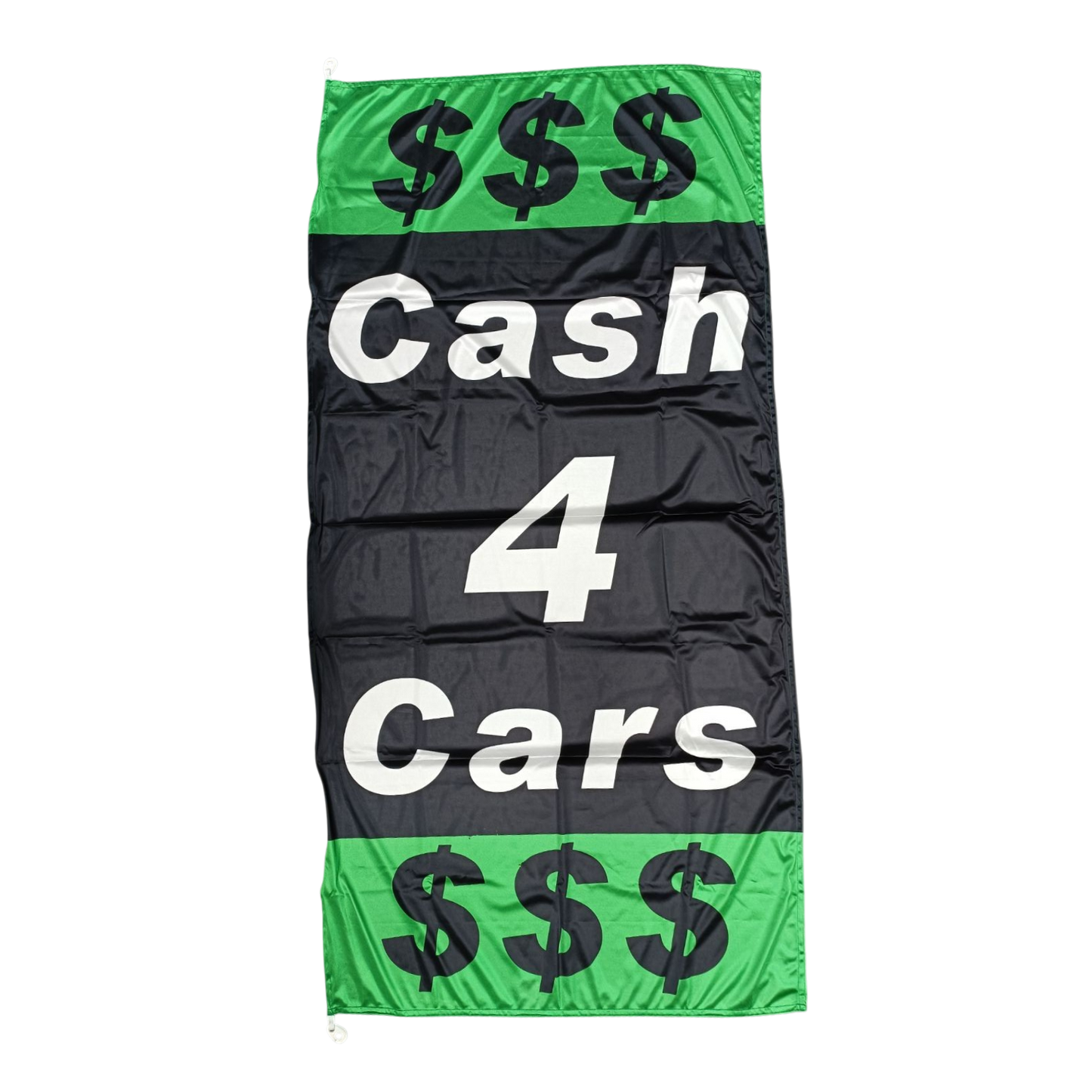 Cash 4 Cars Flag, 90x180 cm - Available in Multiple Colors/Designs