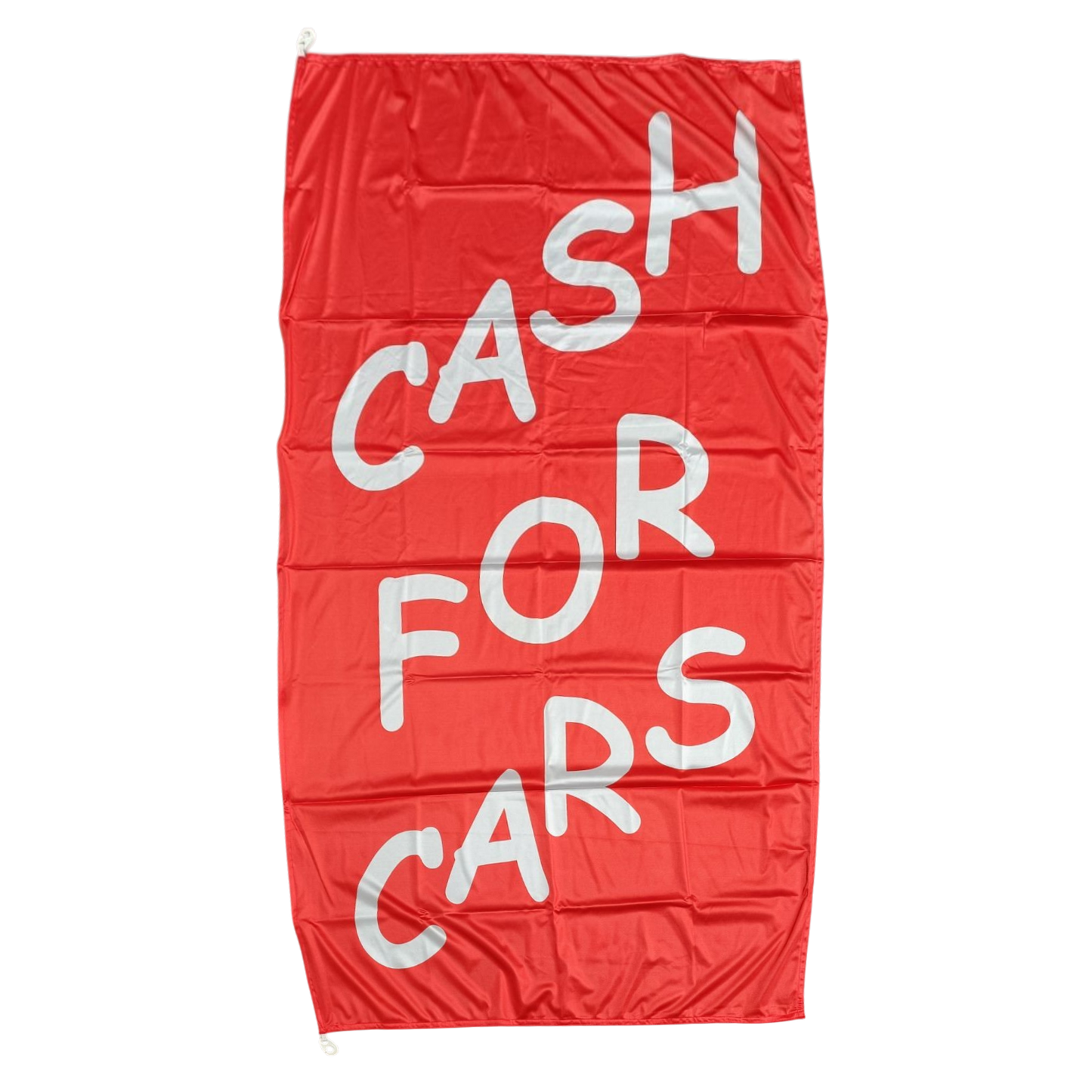 Cash 4 Cars Flag, 90x180 cm - Available in Multiple Colors/Designs
