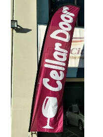 Cellar Door Feather Flag