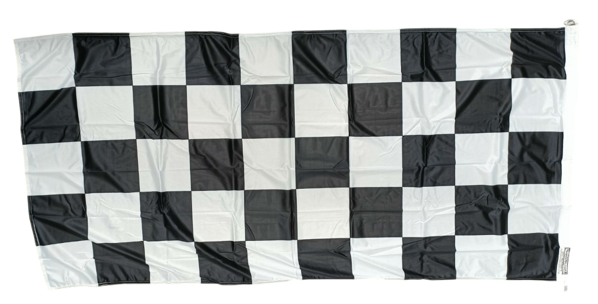 Checkered Racing Flag - Multiple Sizes Available
