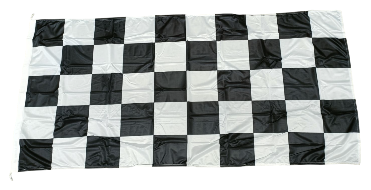 Checkered Racing Flag - Multiple Sizes Available