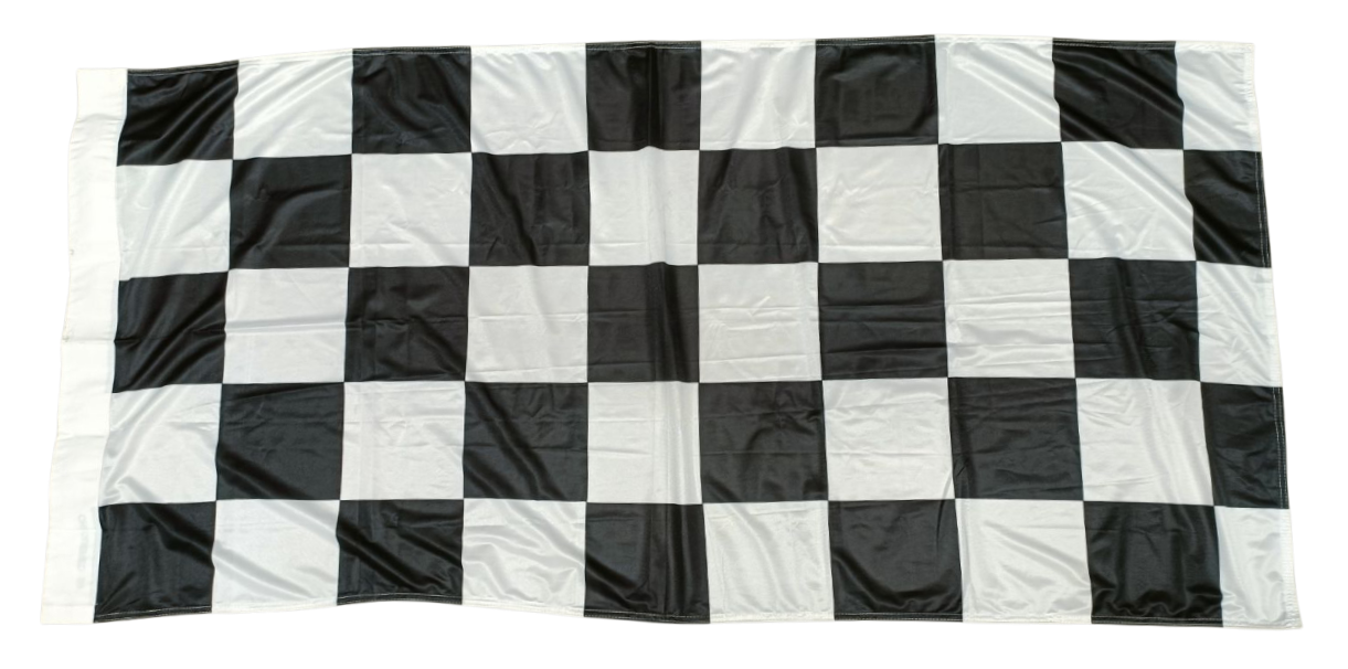 Checkered Racing Flag - Multiple Sizes Available