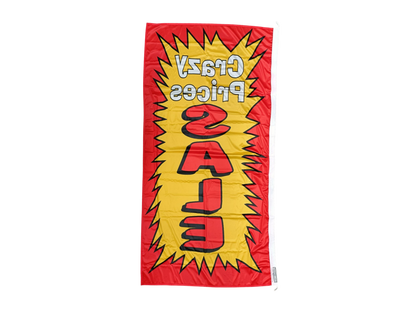 Crazy Prices Sale Flag - Multiple Sizes Available