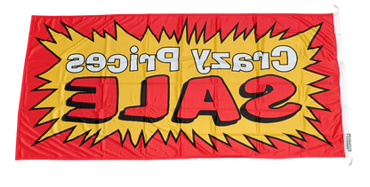 Crazy Prices Sale Flag