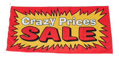 Crazy Prices Sale Flag