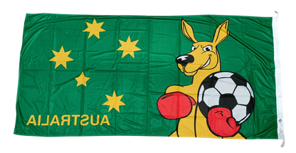Fighting Kangaroo with Football
