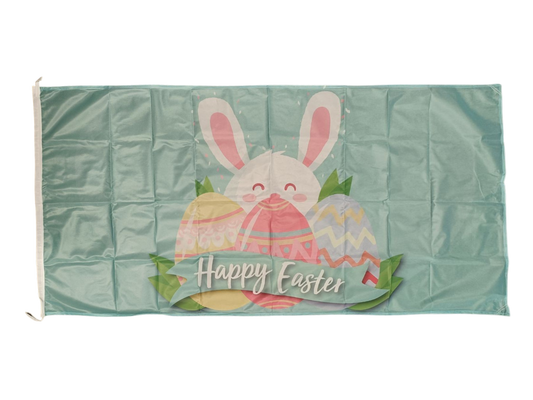 Happy Easter Flag, 180x90 cm