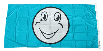 Happy Face Flag - Multiple Sizes & Colors Available