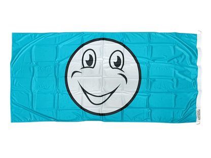 Happy Face Flag - Multiple Sizes & Colors Available