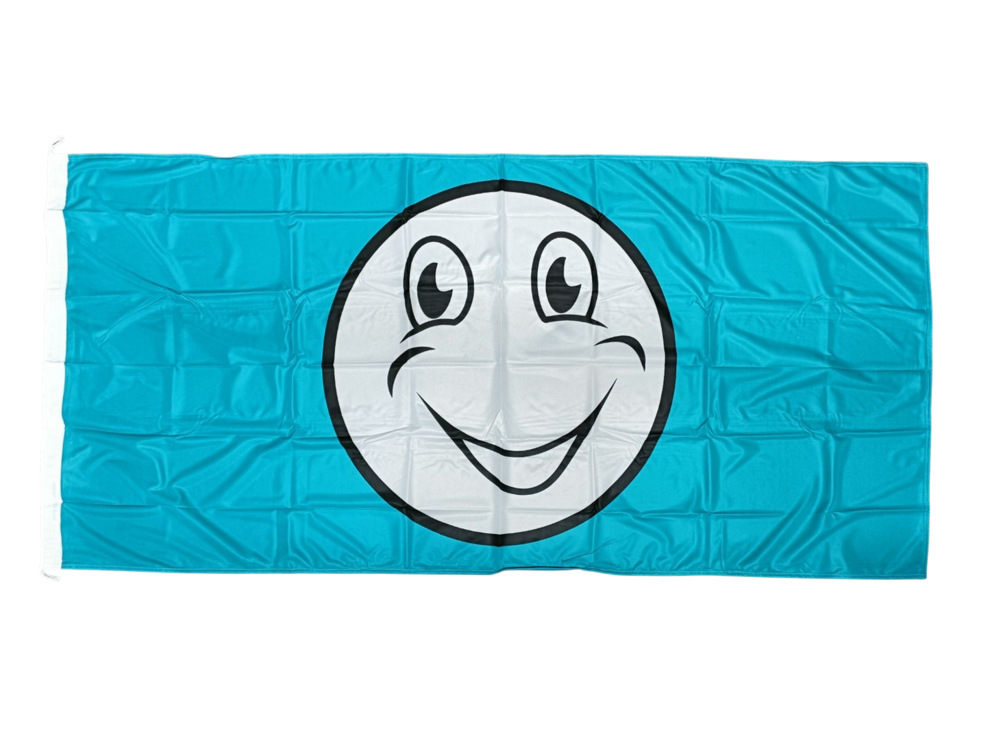 Happy Face Flag - Multiple Sizes & Colors Available