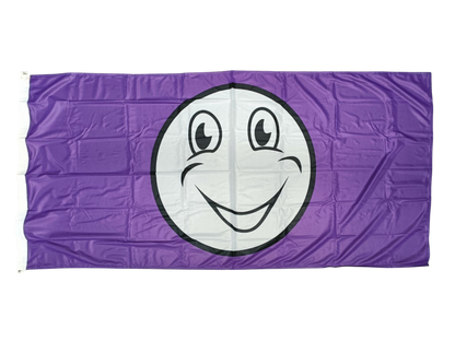 Happy Face Flag - Multiple Sizes & Colors Available