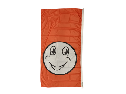 Happy Face Flag - Multiple Sizes & Colors Available
