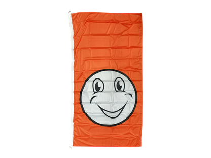 Happy Face Flag - Multiple Sizes & Colors Available