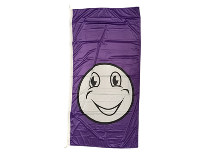 Happy Face Flag - Multiple Sizes & Colors Available