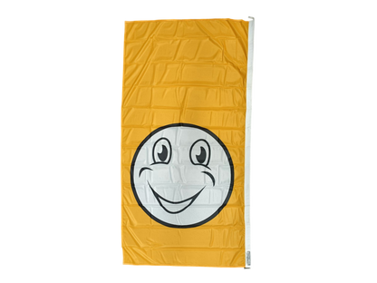 Happy Face Flag - Multiple Sizes & Colors Available
