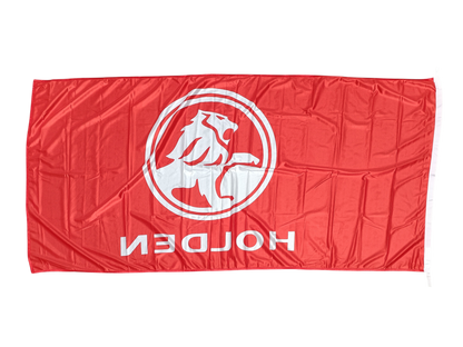 Quality Holden Flag with header and loops - Multiple Sizes & Colors Available