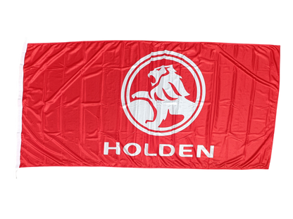 Quality Holden Flag with header and loops - Multiple Sizes & Colors Available