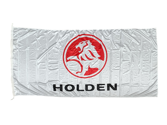 Quality Holden Flag with header and loops - Multiple Sizes & Colors Available