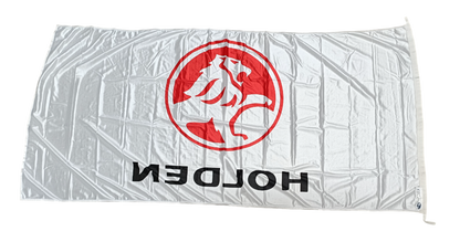 Quality Holden, Horizontal Flag, 180cmx90cm with header and loops