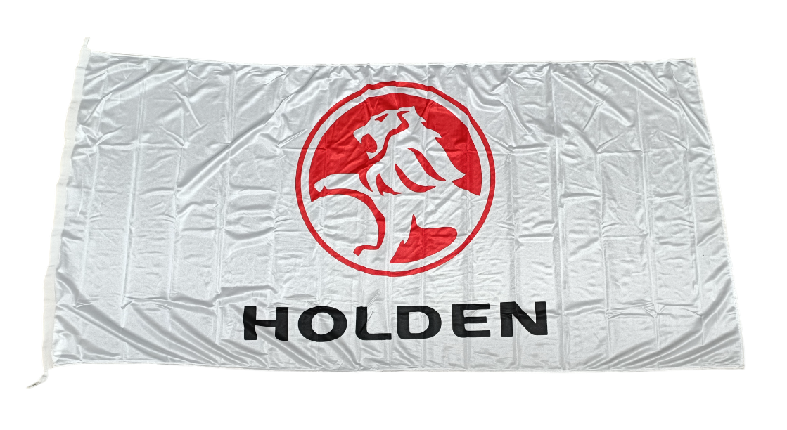 Quality Holden, Horizontal Flag, 180cmx90cm with header and loops