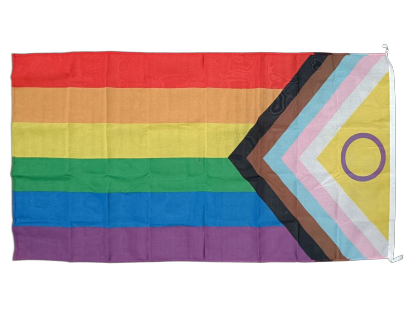 Intersex Inclusive Progress Pride Flag, 180x90 cm