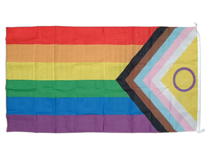 Intersex Inclusive Progress Pride Flag, 180x90 cm