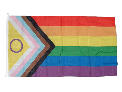 Intersex Inclusive Progress Pride Flag, 180x90 cm