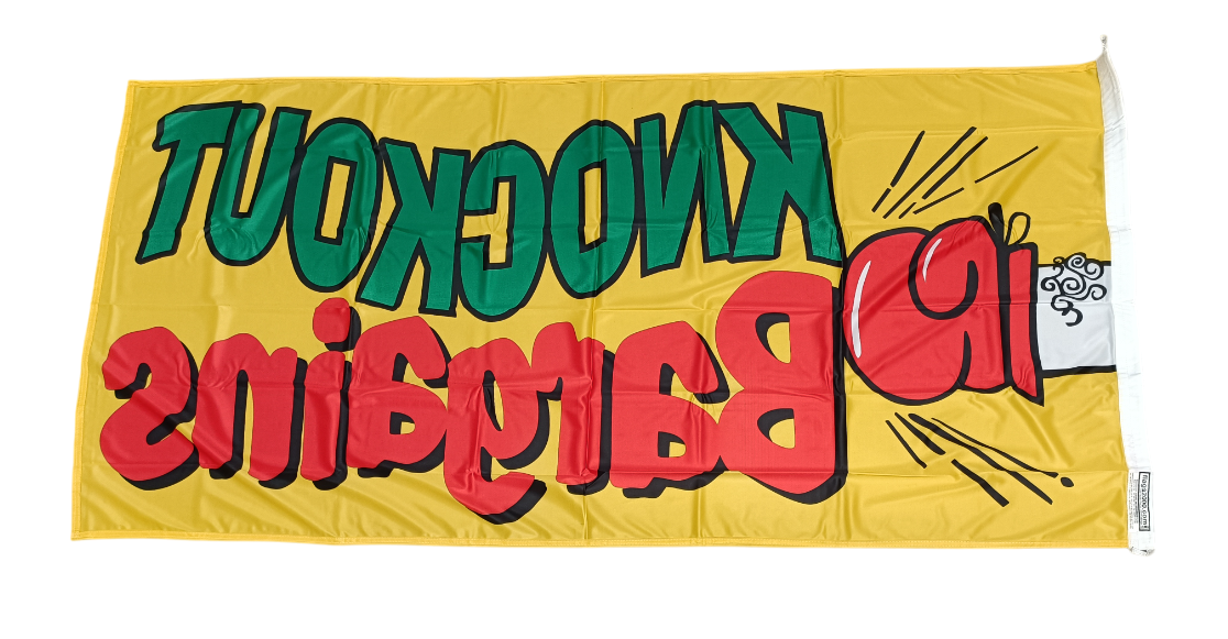 Knockout Bargains Flag, 180x90 cm
