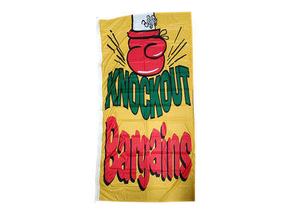 Knockout Bargains Flag - Multiple Sizes Available