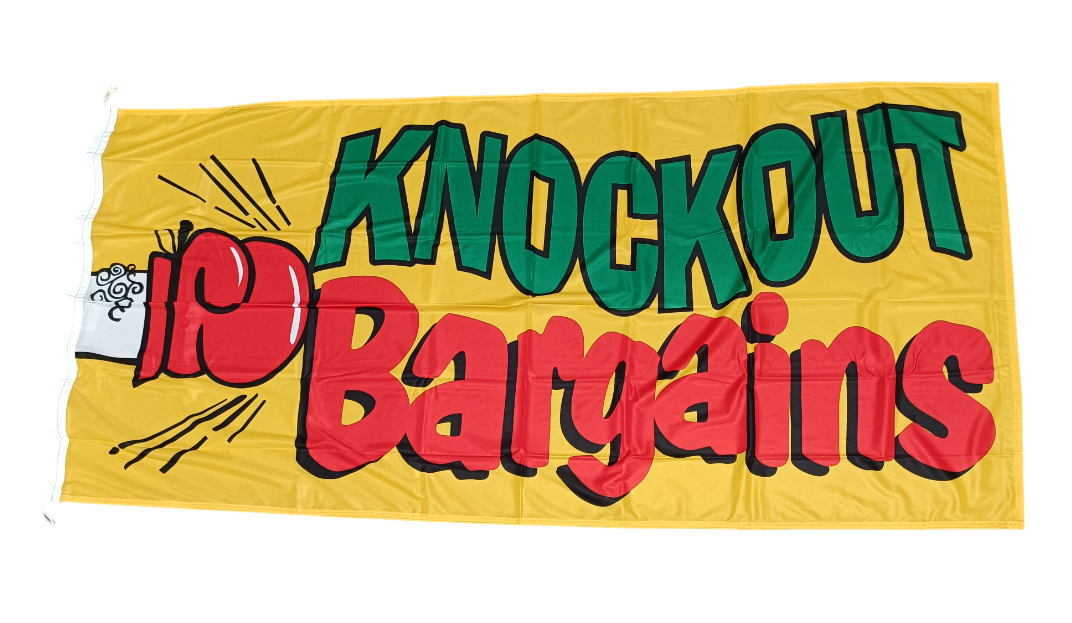 Knockout Bargains Flag