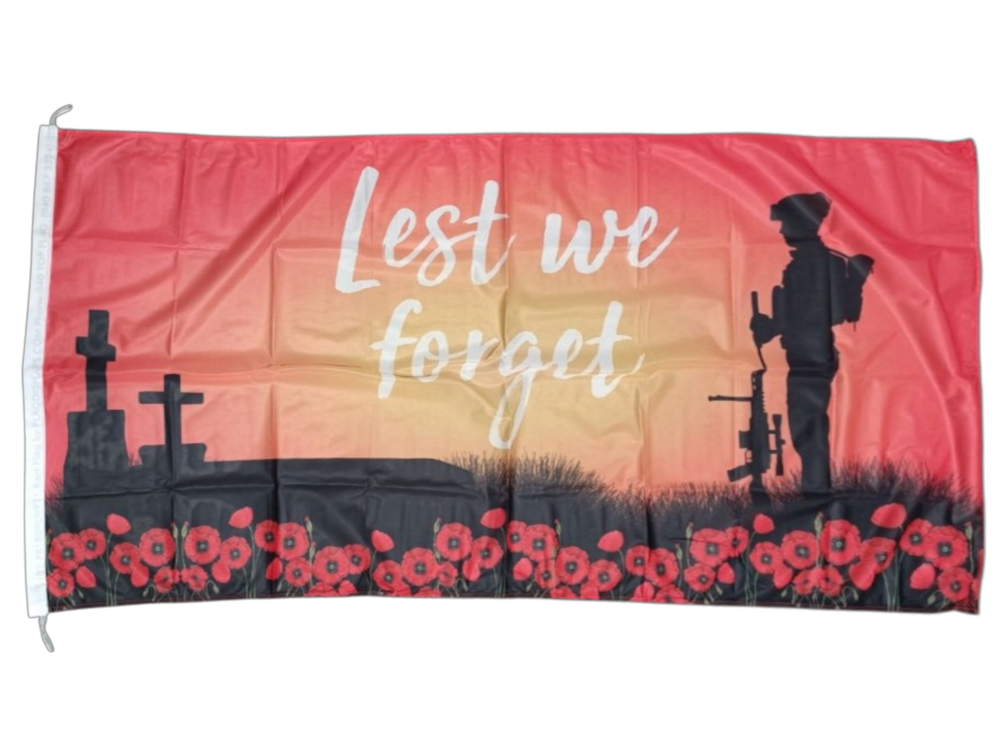 Lest We Forget Flag - Multiple Sizes Available