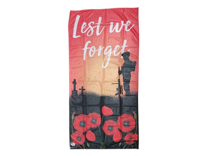 Lest We Forget Flag - Multiple Sizes Available