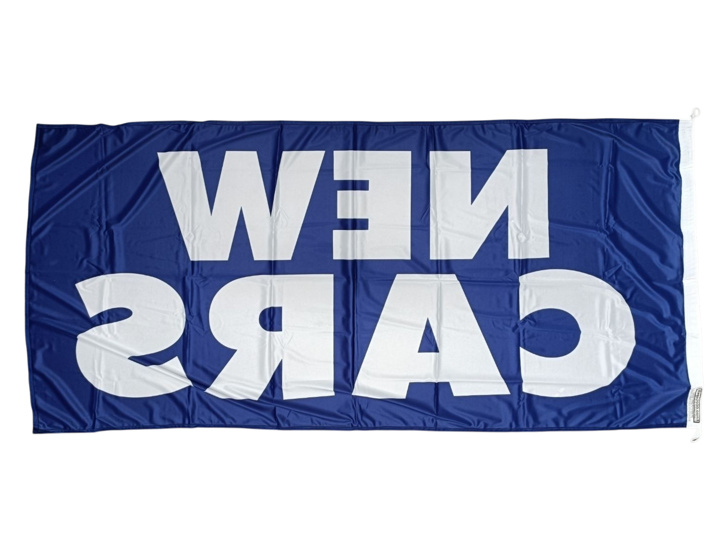 New Cars Flag, Blue - Multiple Sizes Available