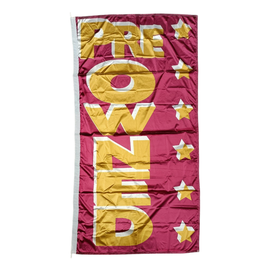 Pre Owned Flag, 90x180 cm