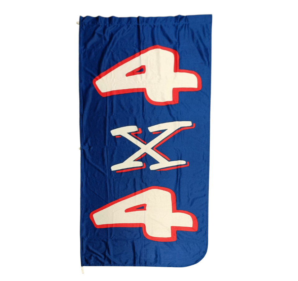 Quality 4X4 Banner Flag, 90x180 cm