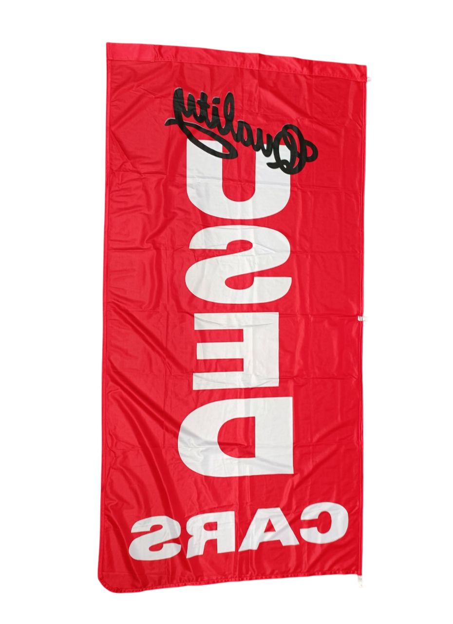 Quality Used Cars Banner Flag 90cm by 180cm - Multiple Colors Available